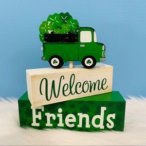 ⭐️2/25 Welcome Friends Vintage Truck Irish Patrick